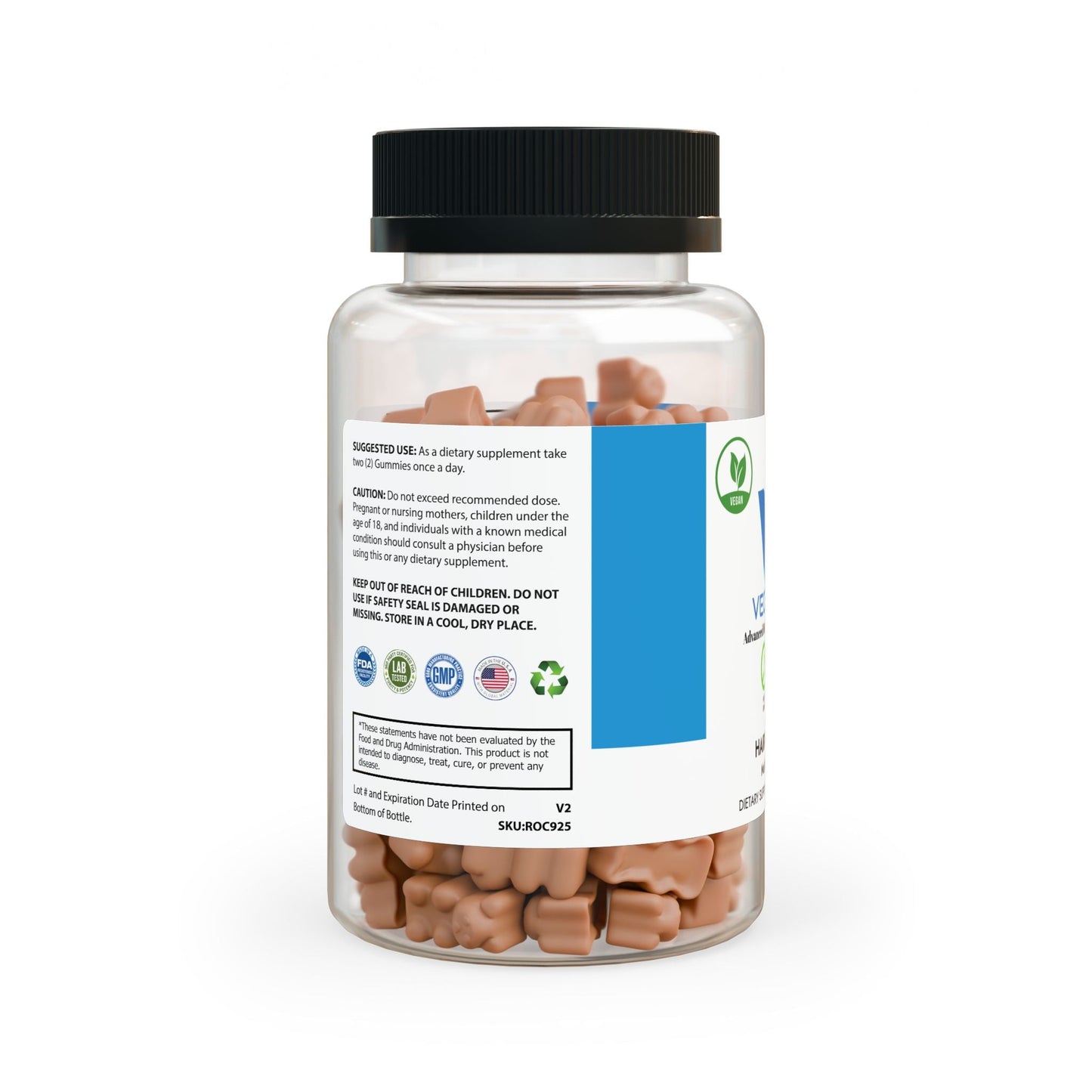 VECEDOR Hair Vitamin Gummies (60 Gummies) Printify