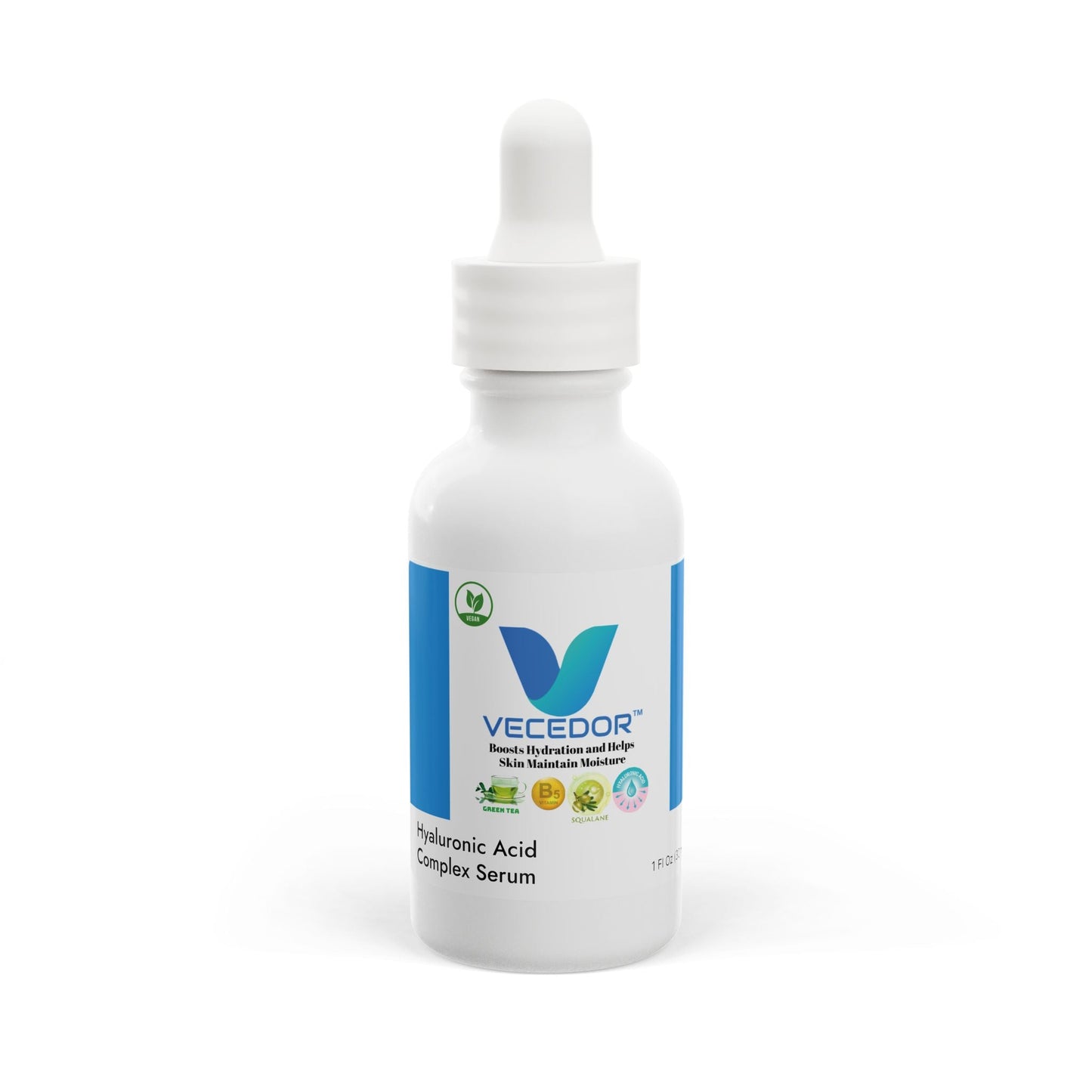 VECEDOR Hyaluronic Acid Complex Serum, 1oz Printify