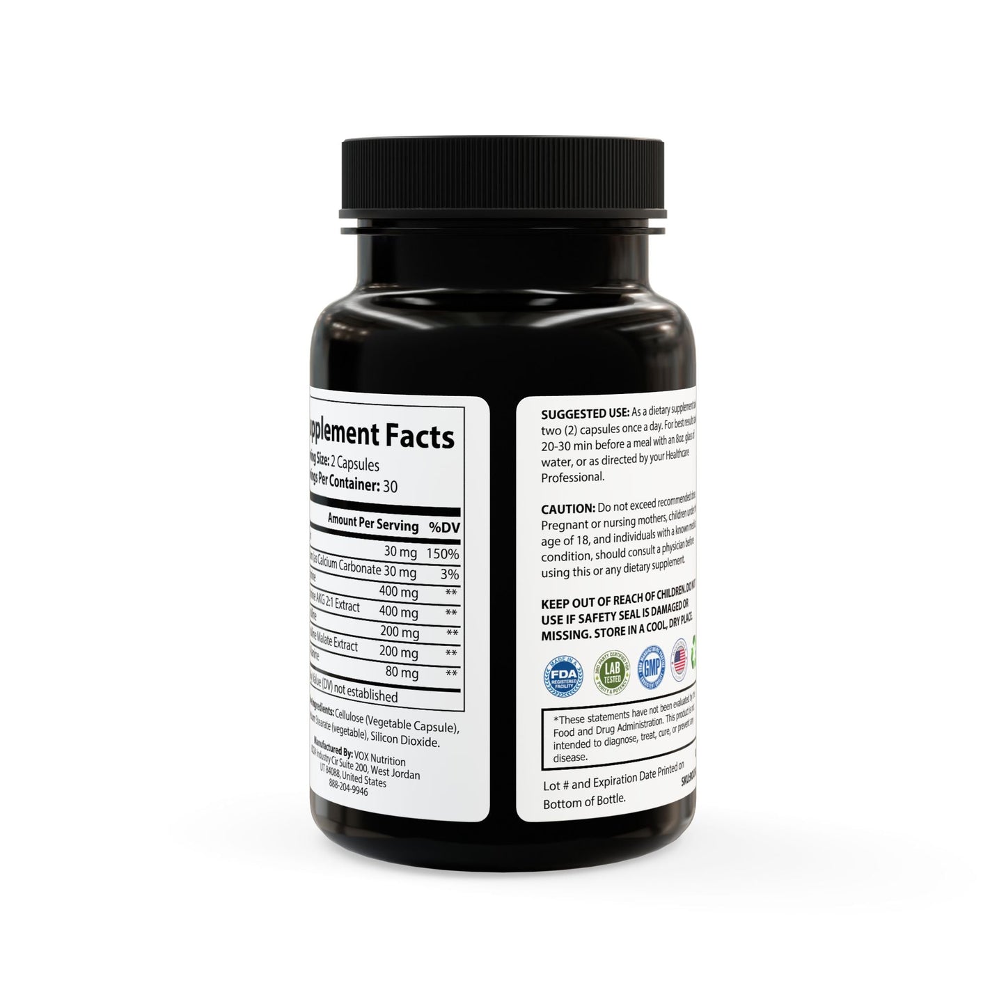 VECEDOR L-Arginine Supplement (60 Capsules) VECEDOR