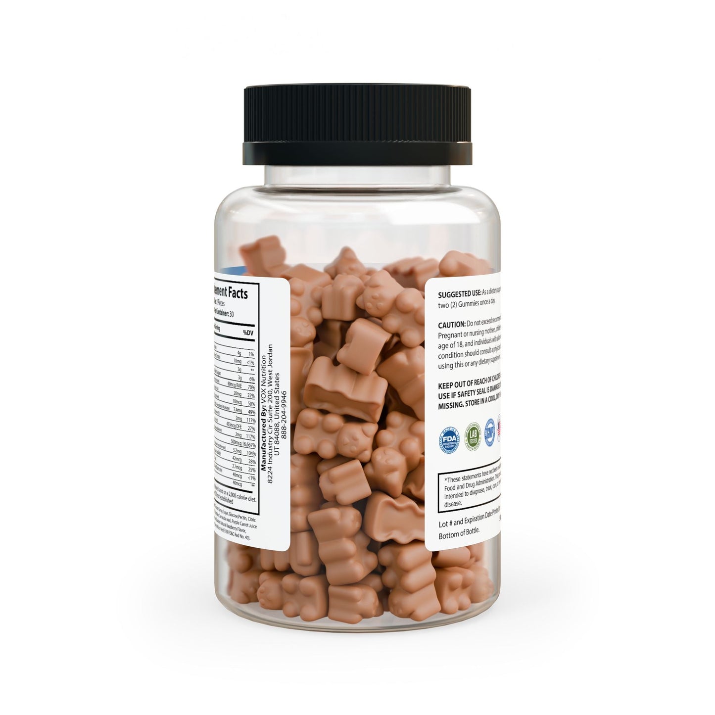 VECEDOR Hair Vitamin Gummies (60 Gummies) VECEDOR