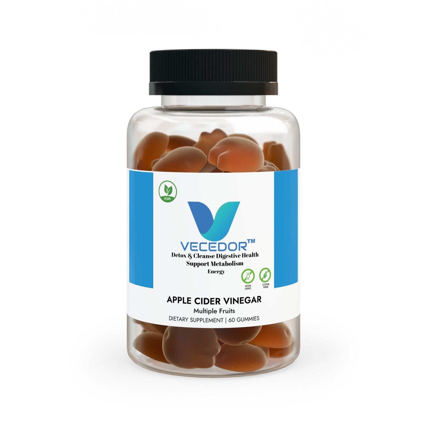 VECEDOR Apple Cider Vinegar Gummies (60 Gummies) Printify