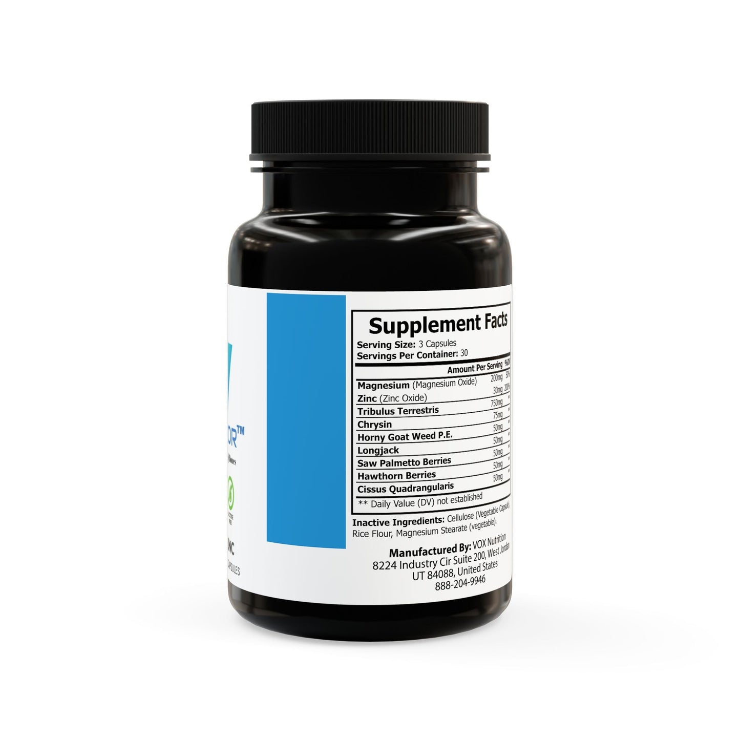 VECEDOR Magnesium Zinc Supplement (90 Capsules) VECEDOR