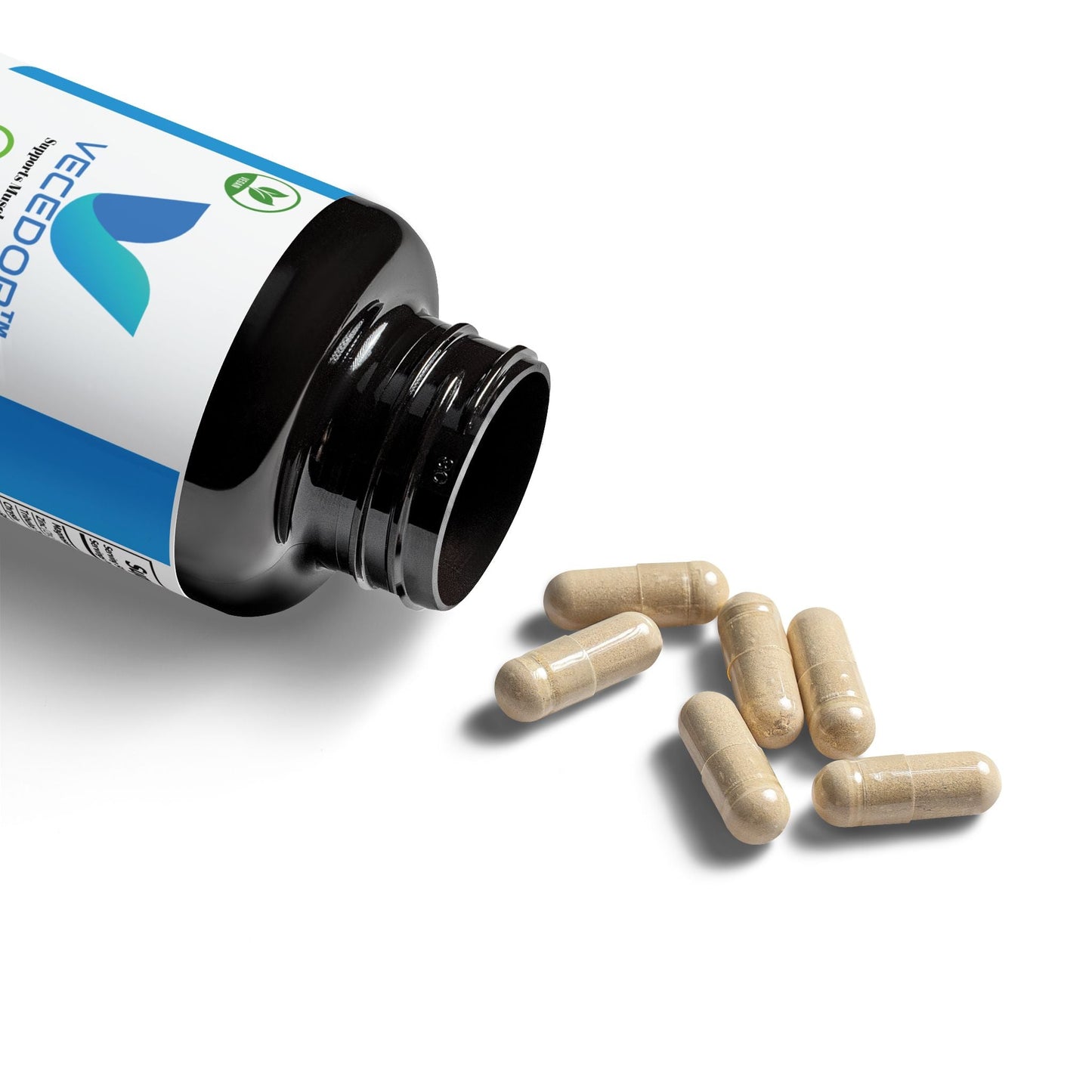 VECEDOR Magnesium Zinc Supplement (90 Capsules) VECEDOR