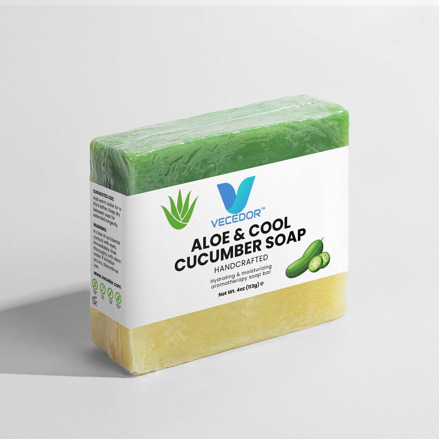 Aloe & Cool Cucumber Soap VECEDOR