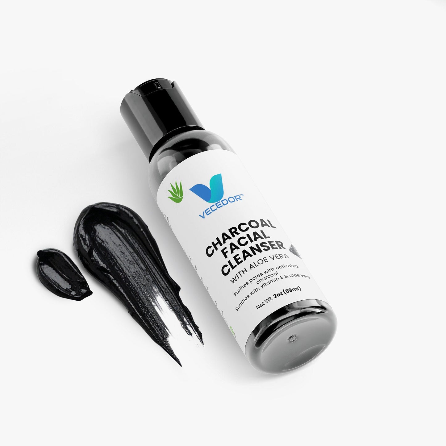 Charcoal Facial Cleanser VECEDOR