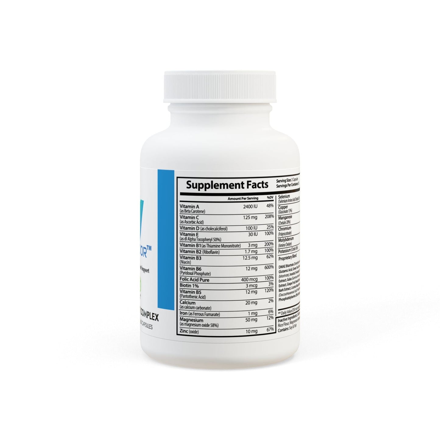 VECEDOR Brain Support Complex Supplement (60 Capsules) VECEDOR