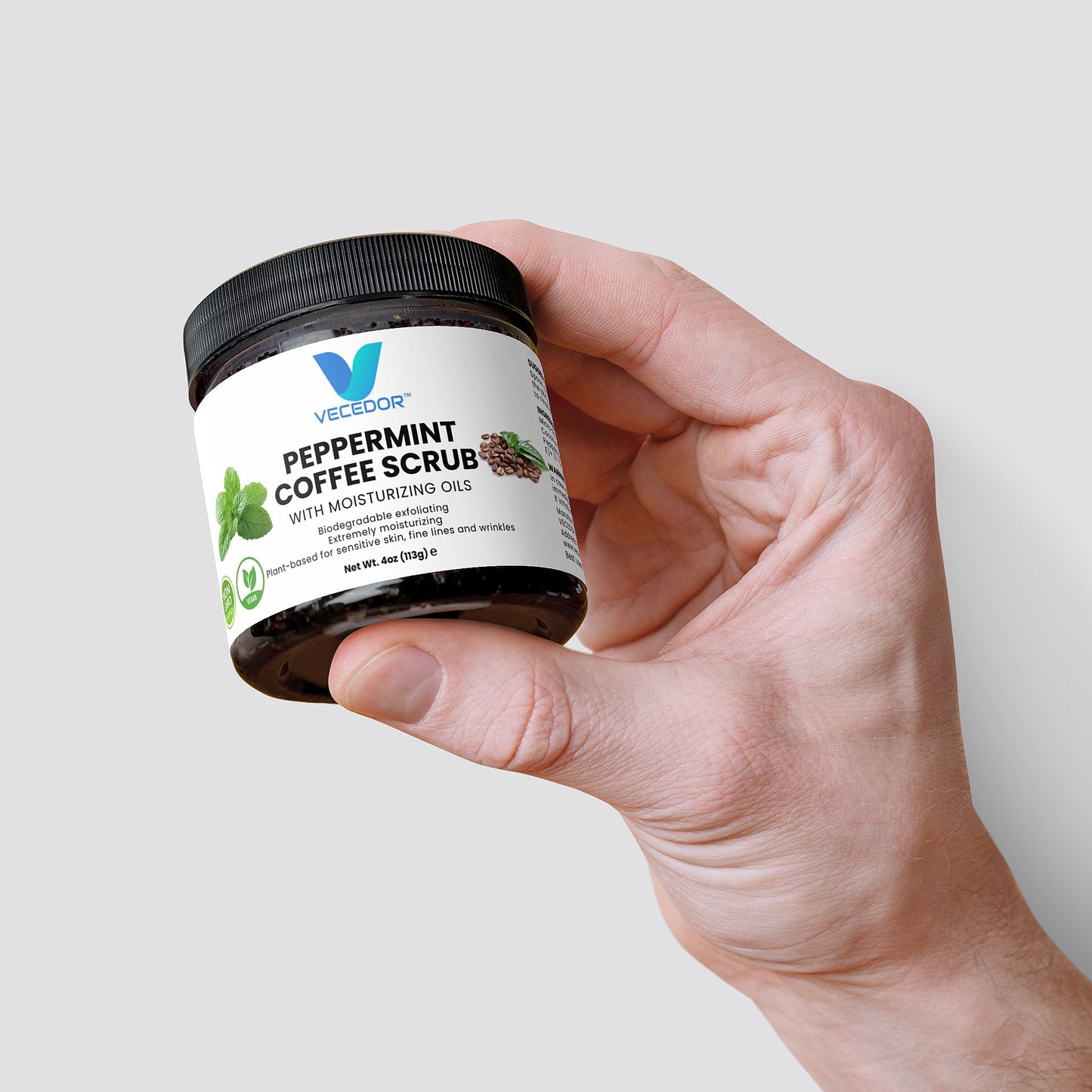 Peppermint Coffee Scrub VECEDOR