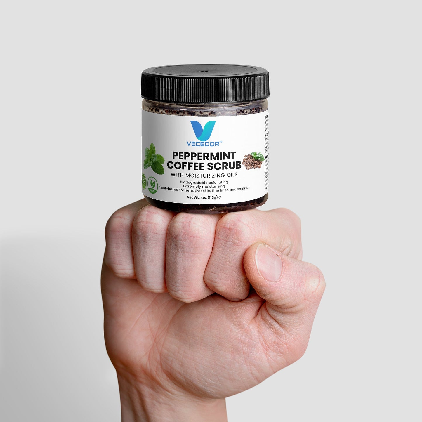 Peppermint Coffee Scrub VECEDOR