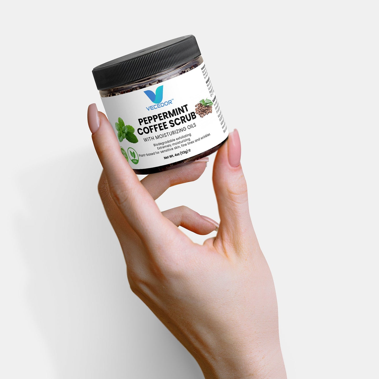 Peppermint Coffee Scrub VECEDOR