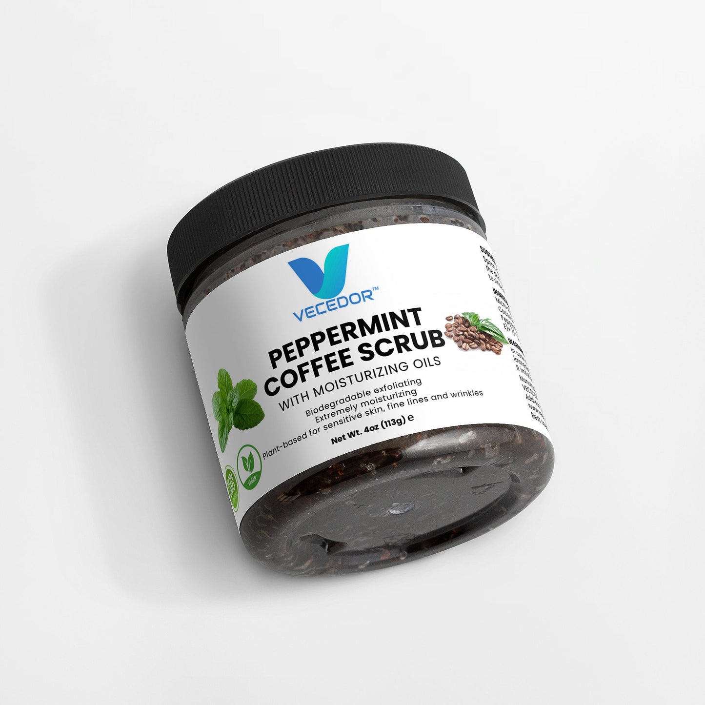 Peppermint Coffee Scrub VECEDOR