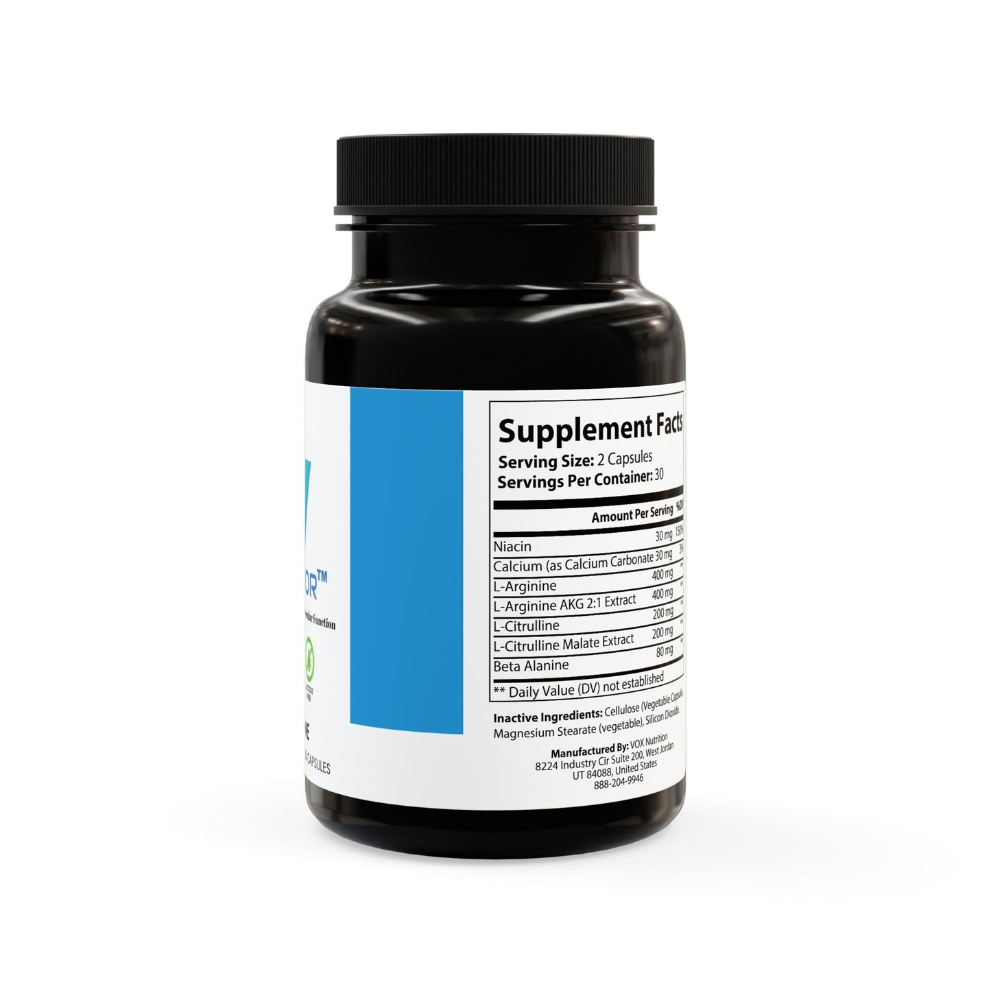 VECEDOR L-Arginine Supplement (60 Capsules) Printify