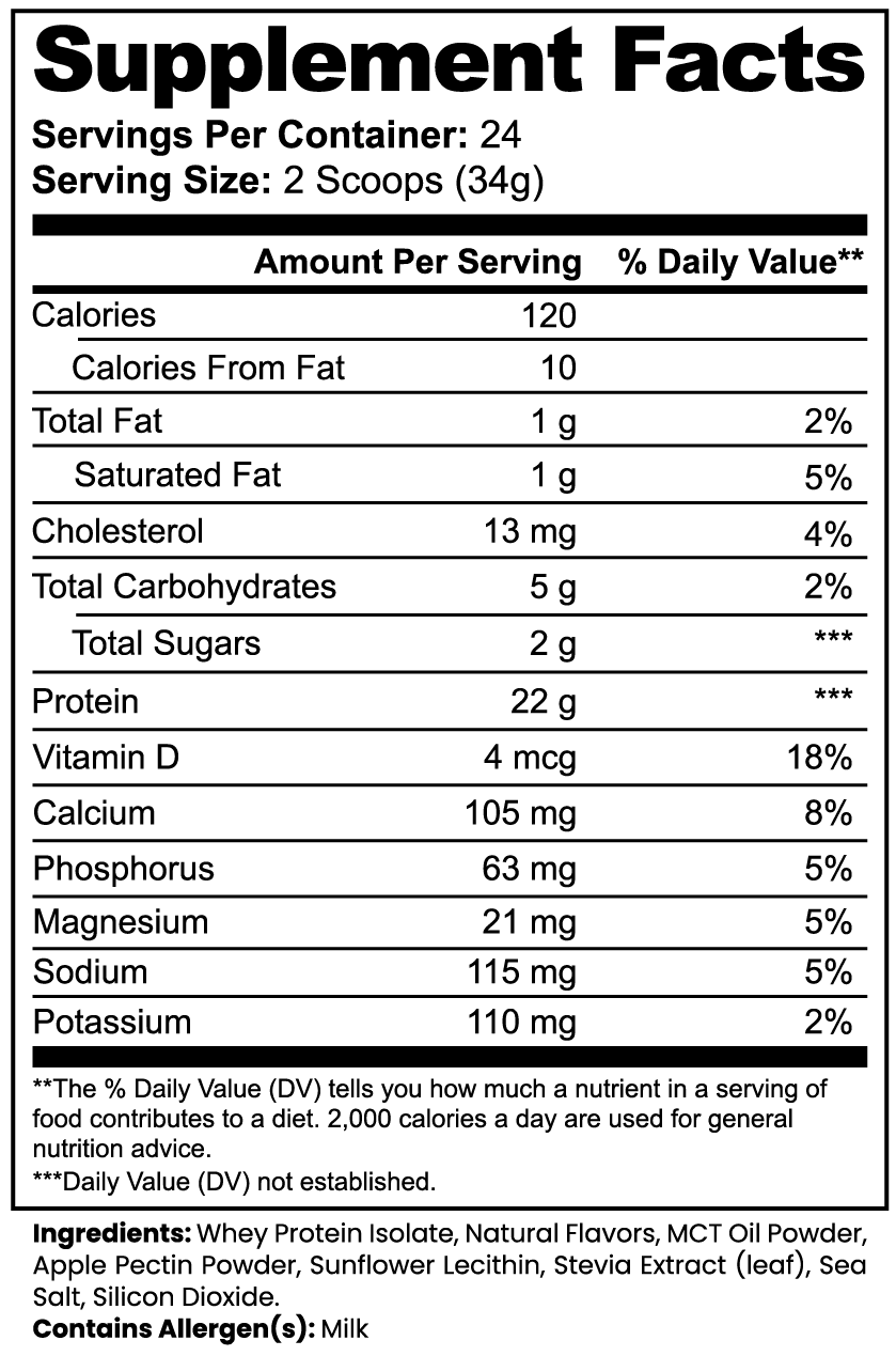 VECEDOR Advanced 100% Whey Protein Isolate – Vanilla | Fast Absorption & Lean Muscle Support VECEDOR