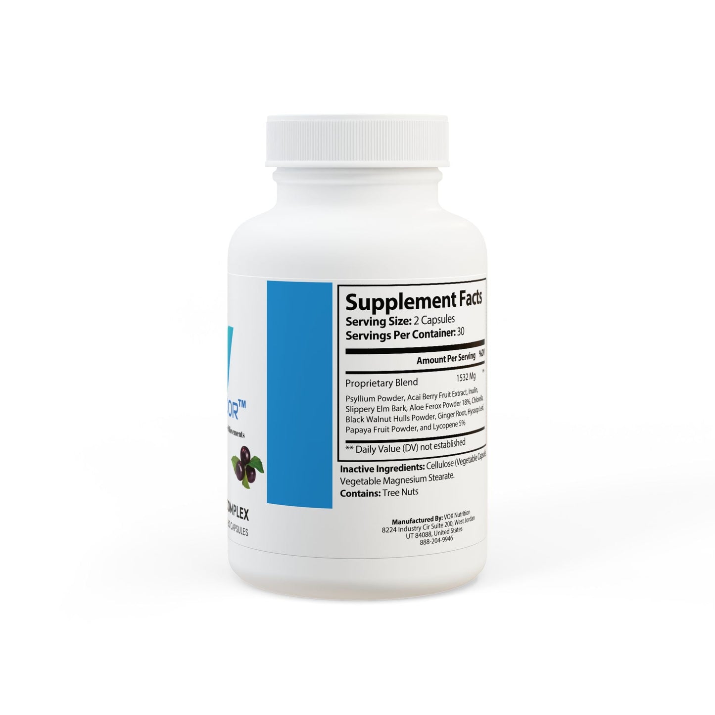 VECEDOR Acai Berry Complex Supplement (60 Capsules) VECEDOR
