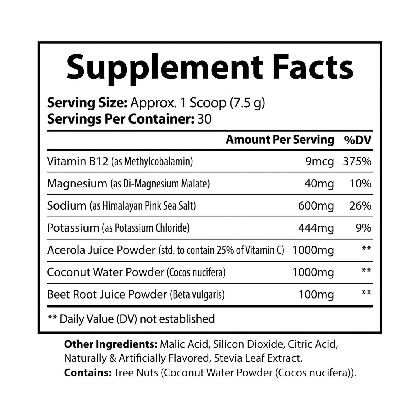 VECEDOR ION + Select Electrolyte Supplement (225g, 7.9oz) VECEDOR