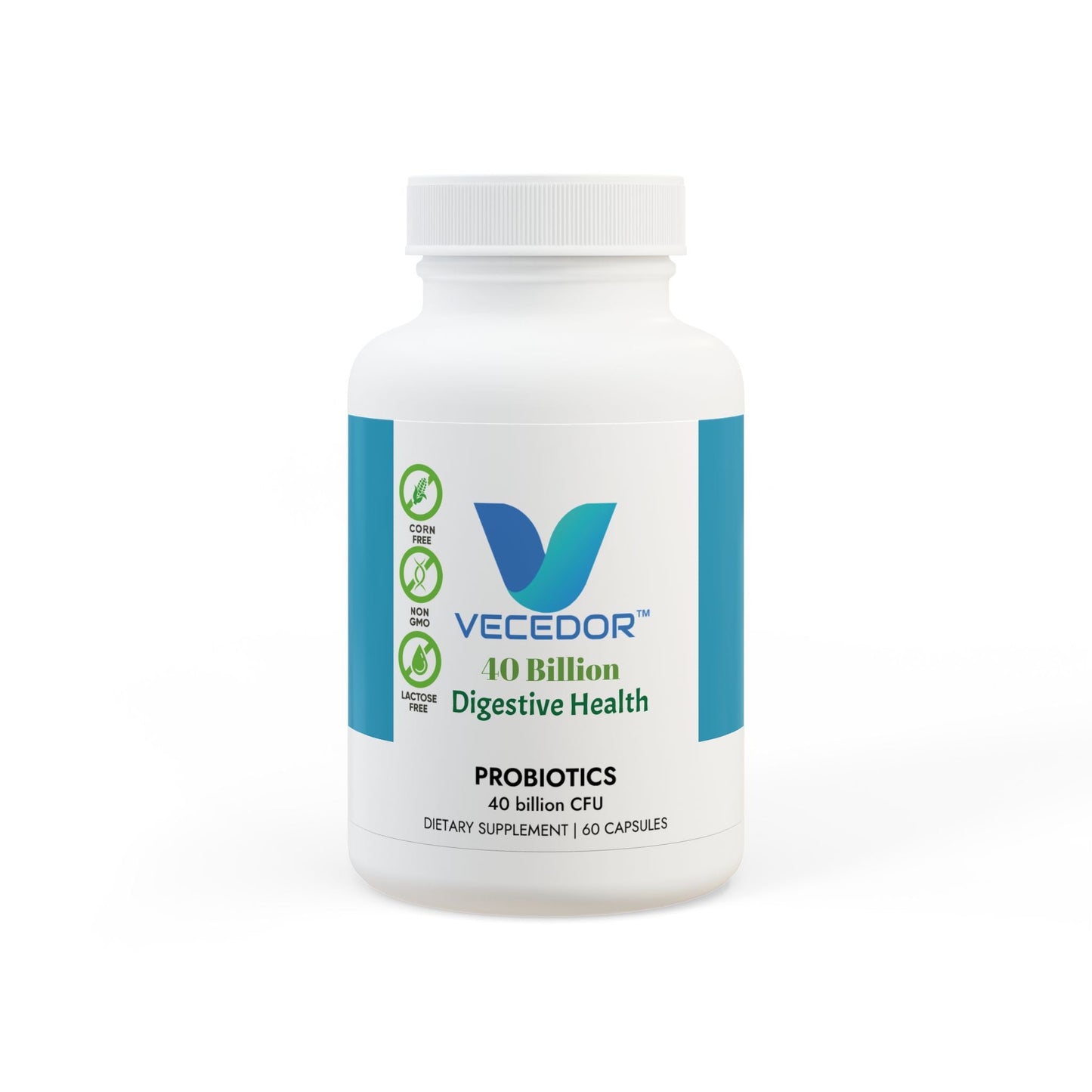 VECEDOR Probiotics Supplement (60 Capsules) Printify