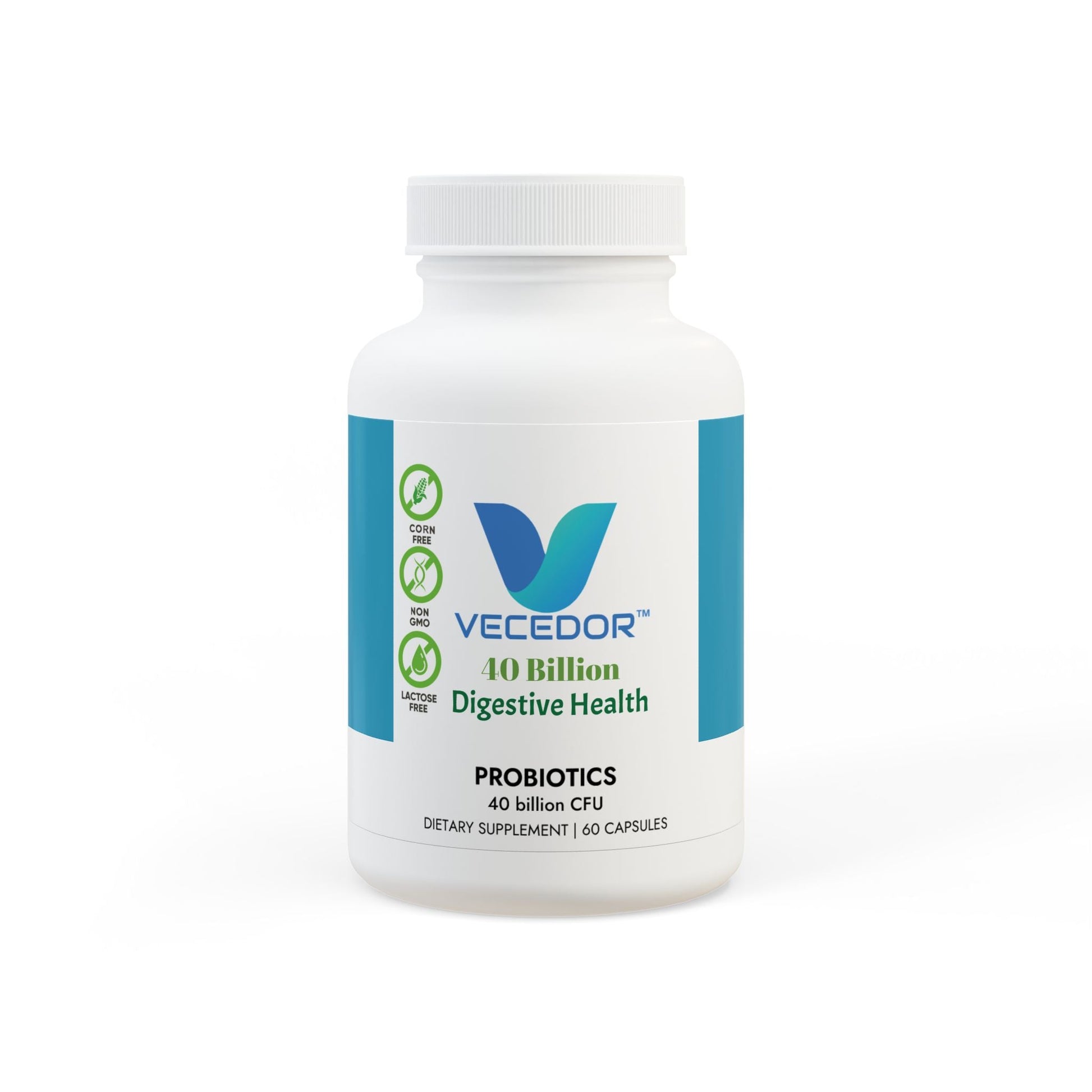 VECEDOR Probiotics Supplement (60 Capsules) Printify