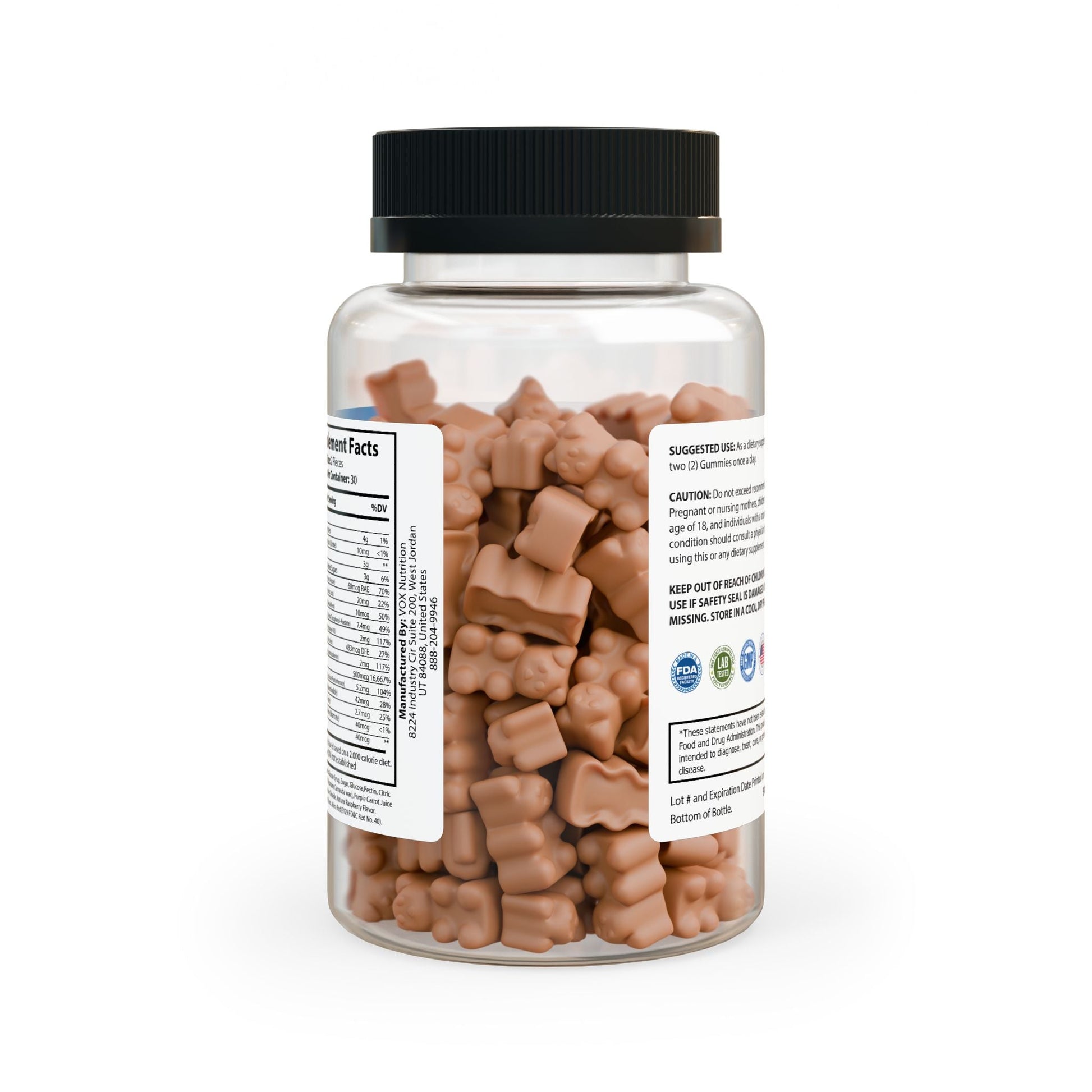VECEDOR Hair Vitamin Gummies (60 Gummies) VECEDOR