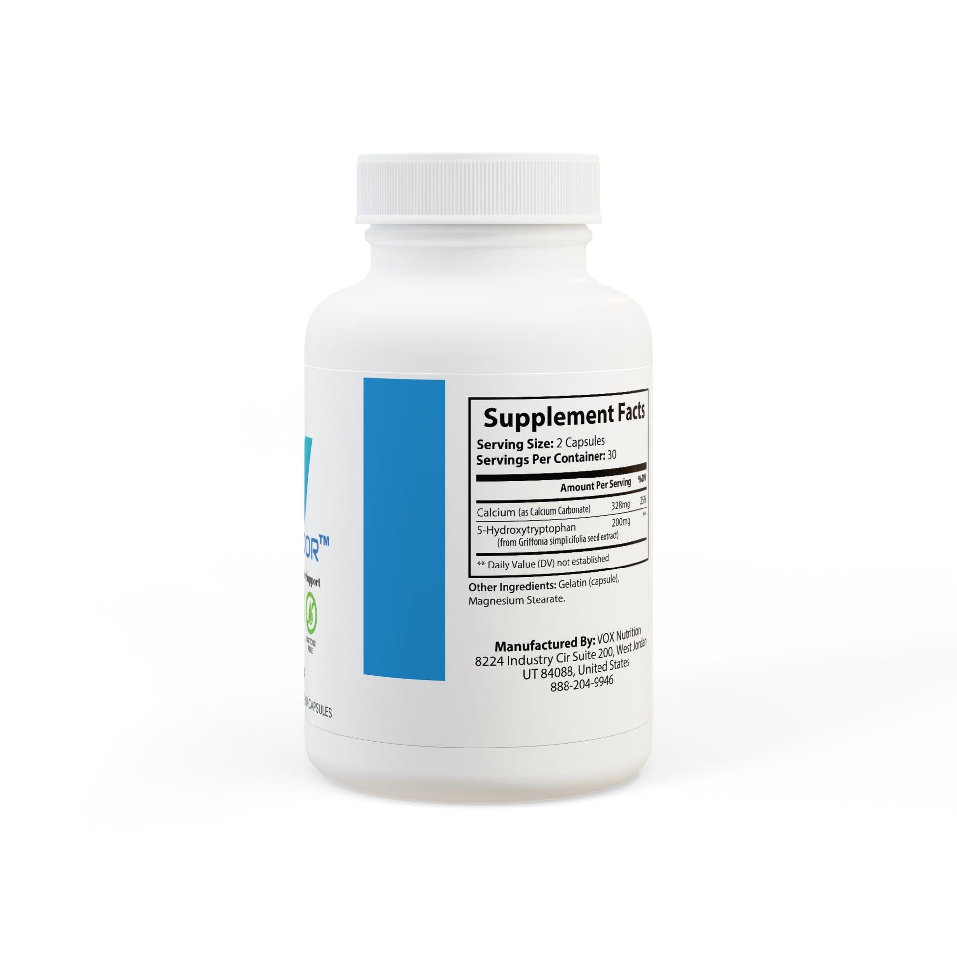 VECEDOR 5-HTP Supplement (60 Capsules) Printify