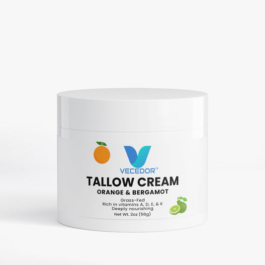 Tallow Cream Orange & Bergamot VECEDOR