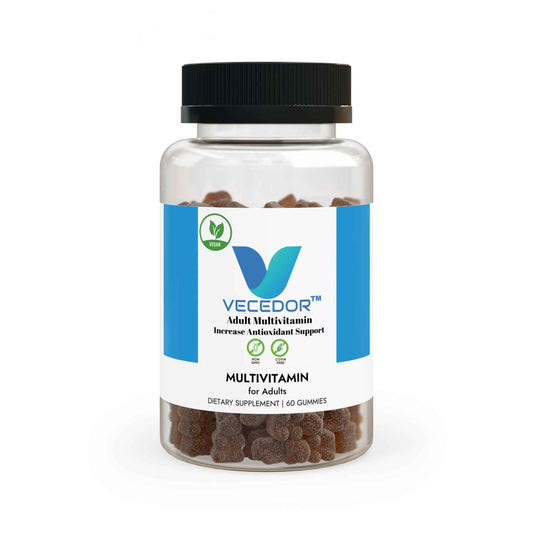 VECEDOR Multivitamin Gummies for Adults (60 Gummies)