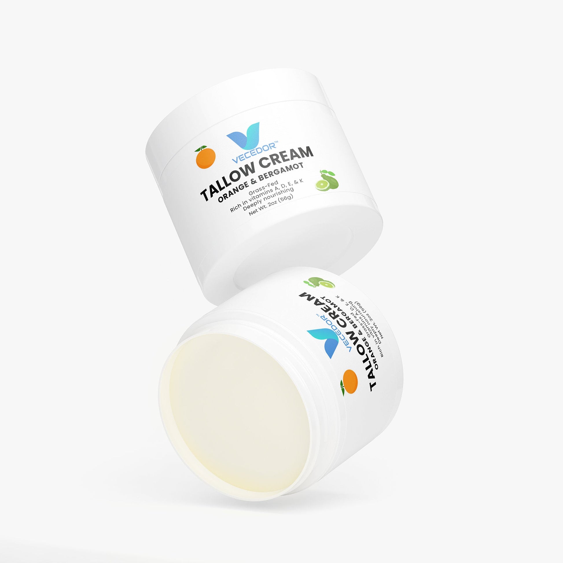 Tallow Cream Orange & Bergamot VECEDOR