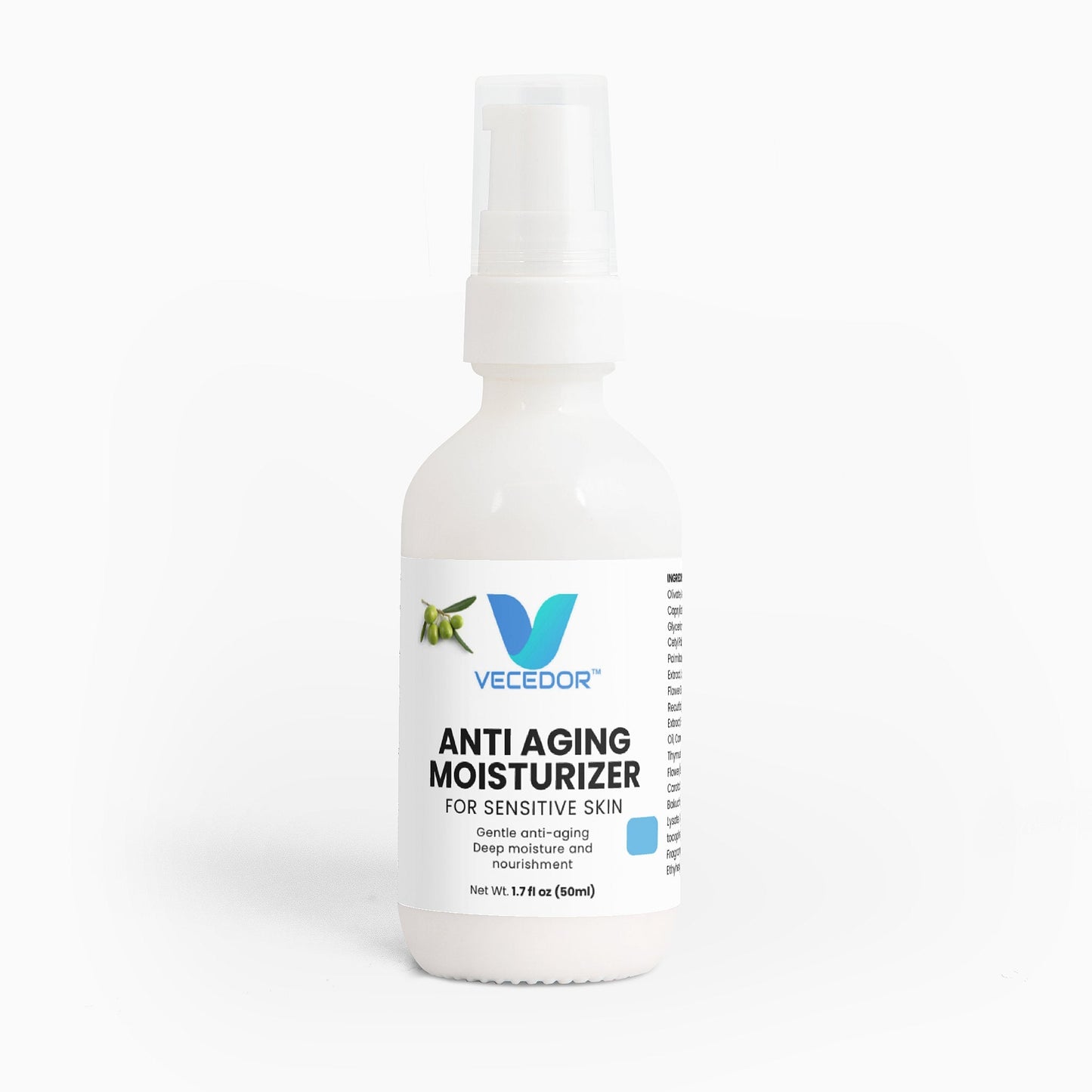Anti Aging Moisturizer for Sensitive Skin VECEDOR