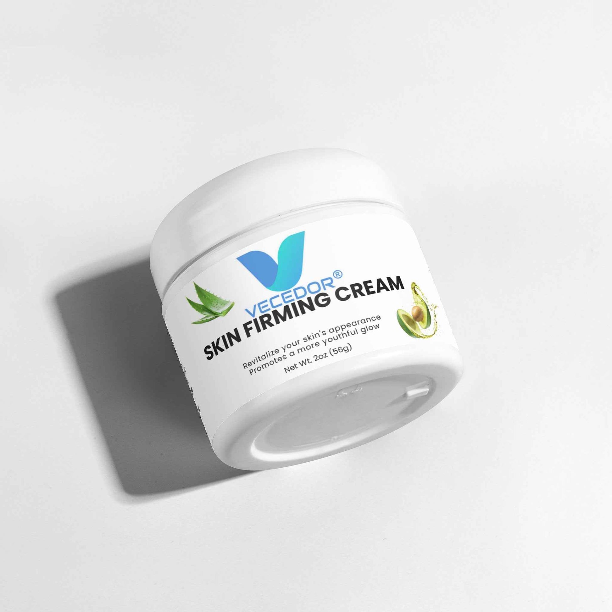 VECEDOR Skin Firming Cream – Anti-Aging Face & Body Moisturizer with Collagen & Elastin for Tightening and Smoothing, 2oz