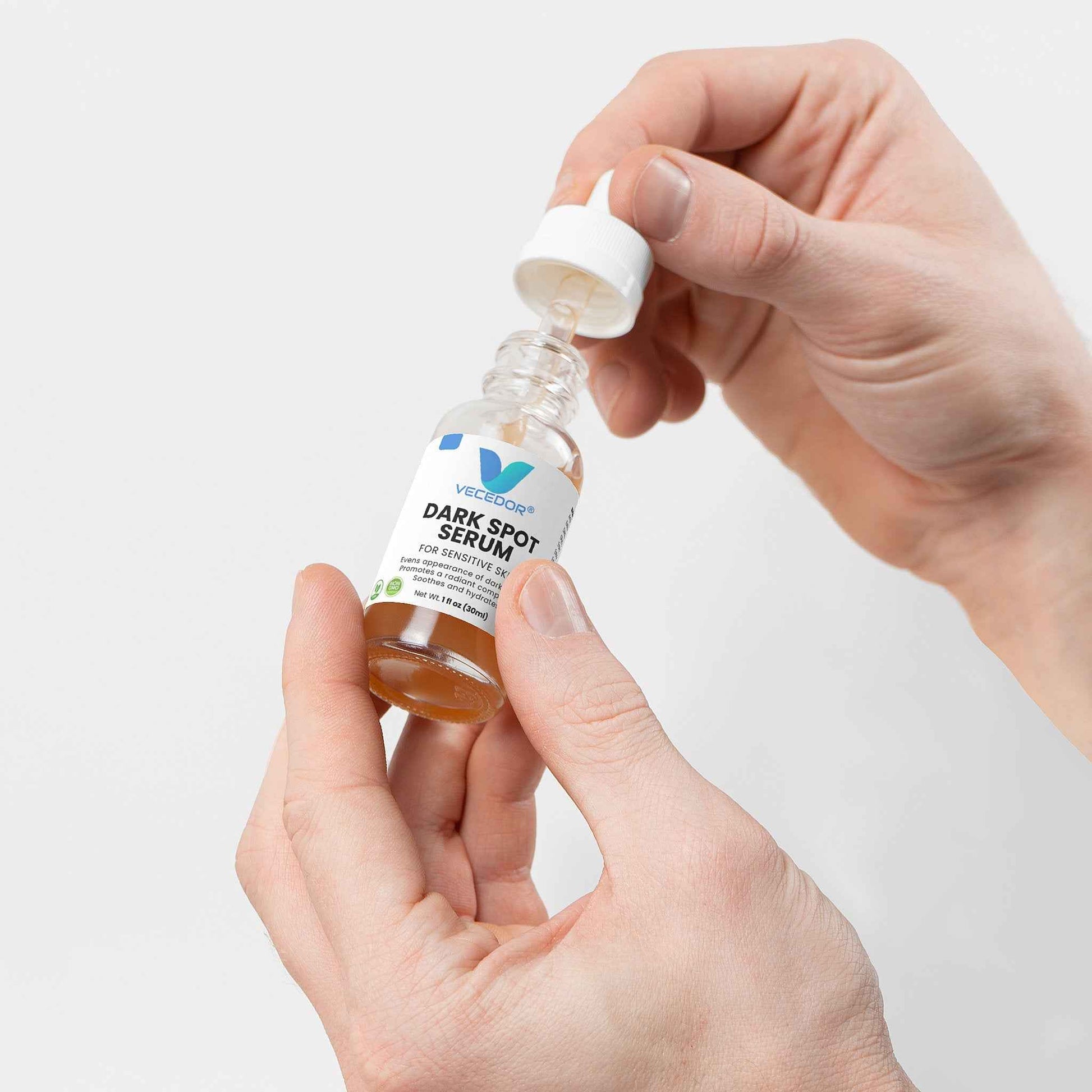 VECEDOR Dark Spot Serum for Sensitive Skin – Brightening, Even Tone & Hyperpigmentation Treatment, 1 fl oz