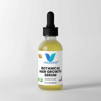 VECEDOR Botanical Hair Growth Serum– Nourishing Scalp Treatment for Thicker, Stronger & Healthier Hair  2 fl oz