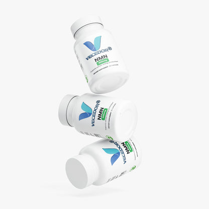 VECEDOR Pure NMN Supplement 500mg – Boost NAD+, Energy & Cellular Health