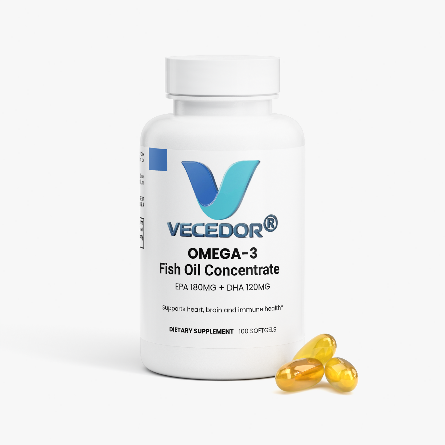 VECEDOR Omega-3 EPA 180mg + DHA 120mg