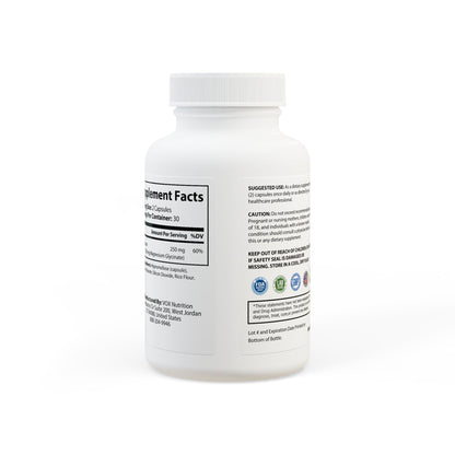 VECEDOR Magnesium Glycinate Supplement (60 Capsules) VECEDOR