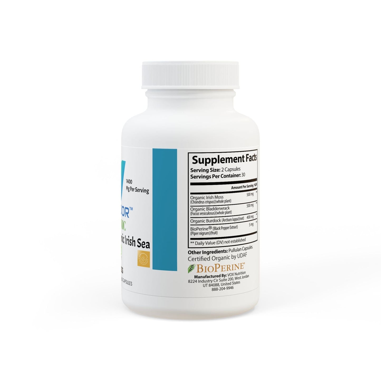 VECEDOR Sea Moss Supplement (60 Capsules) Printify