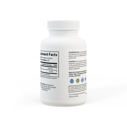 VECEDOR Ashwagandha and Black Pepper Supplement (60 capsules) Printify