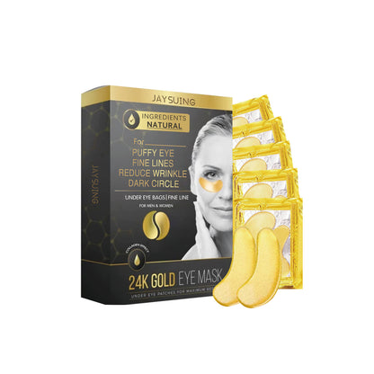 Vecedor 24k Gold Eye Mask Fades Fine Lines, Dark Circles, Hydrates & Firms Eye Masks