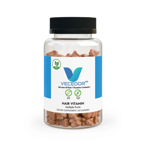 VECEDOR Hair Vitamin Gummies (60 Gummies)