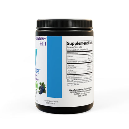 VECEDOR BCAA Supplement – Essential Amino Acids for Muscle Recovery, Growth & Endurance, Vegan-Friendly, 11.46oz, 50 servings Printify