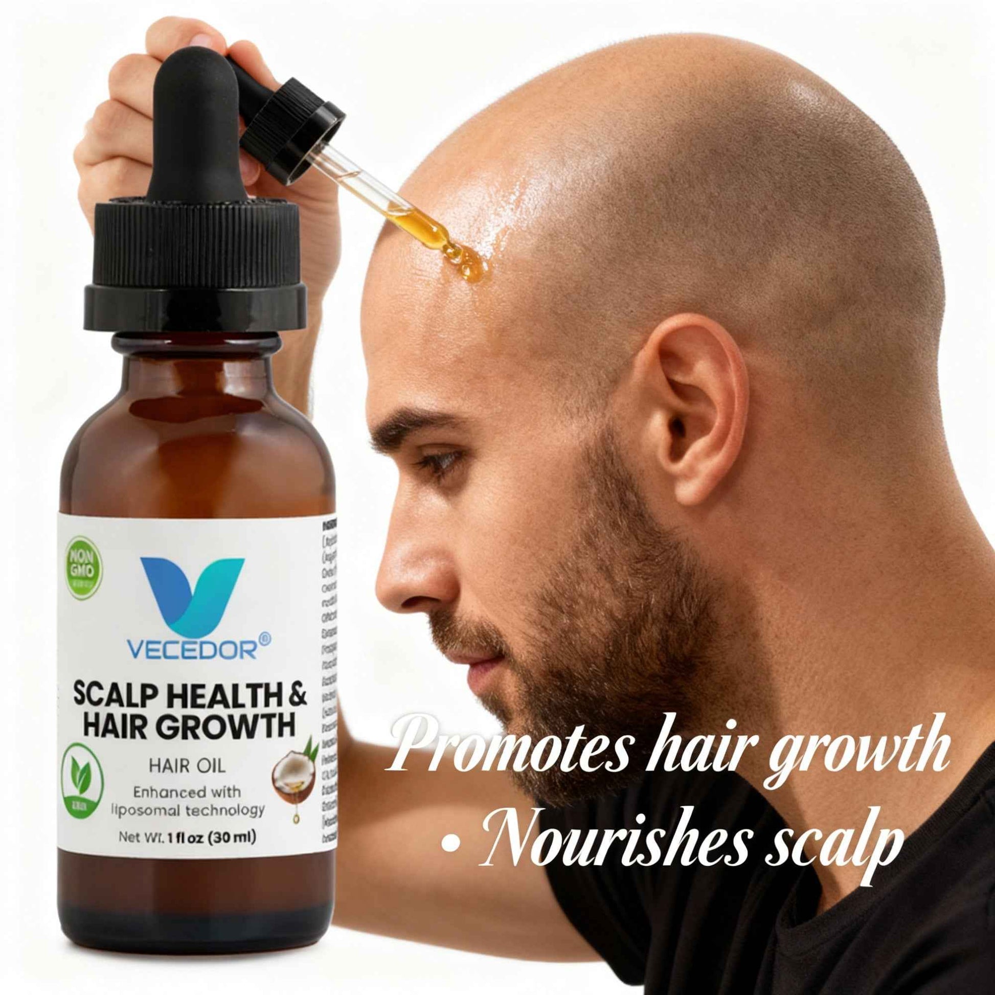 VECEDOR Hair Oil for Scalp Health and Hair Growth