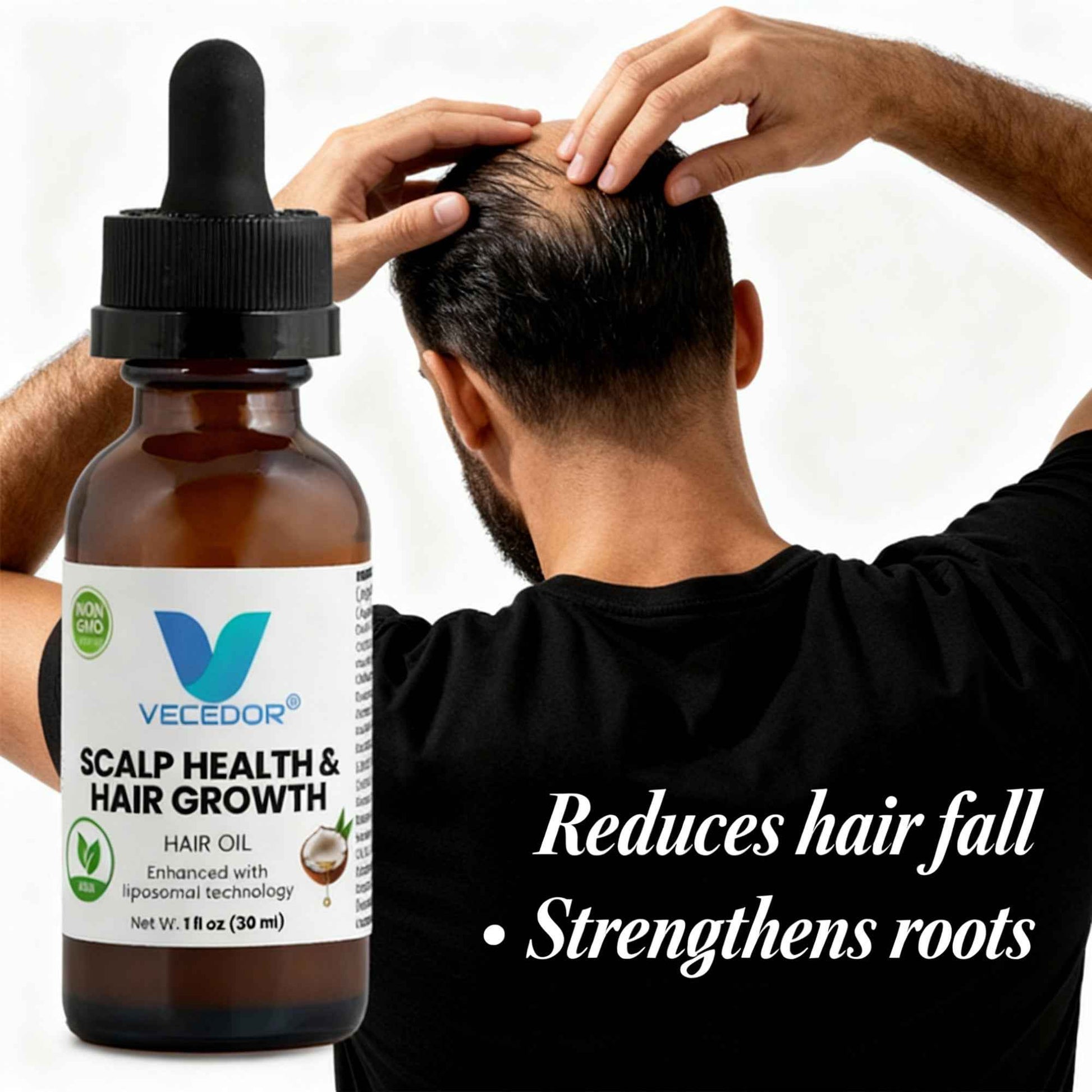 VECEDOR Hair Oil for Scalp Health and Hair Growth