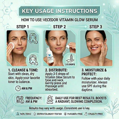 VECEDOR Vitamin Glow Serum 1fl oz