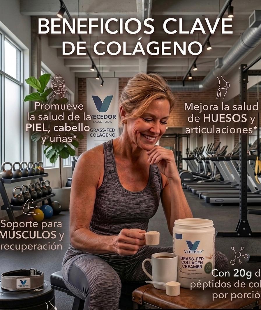 VECEDOR Grass-Fed Collagen Creamer (Vanilla)