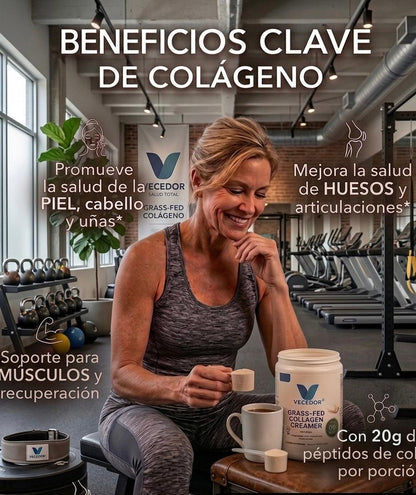 VECEDOR Grass-Fed Collagen Creamer (Vanilla)