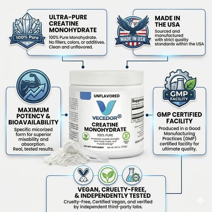 VECEDOR Creatine Monohydrate
