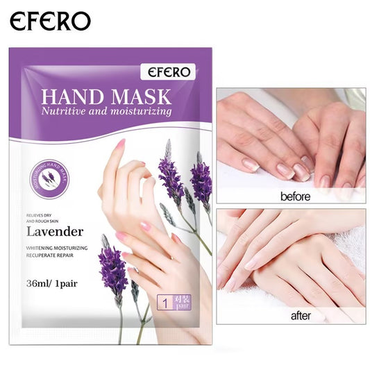 Lavender Hand Mask Gloves Horny Hand Mask Cross-Border