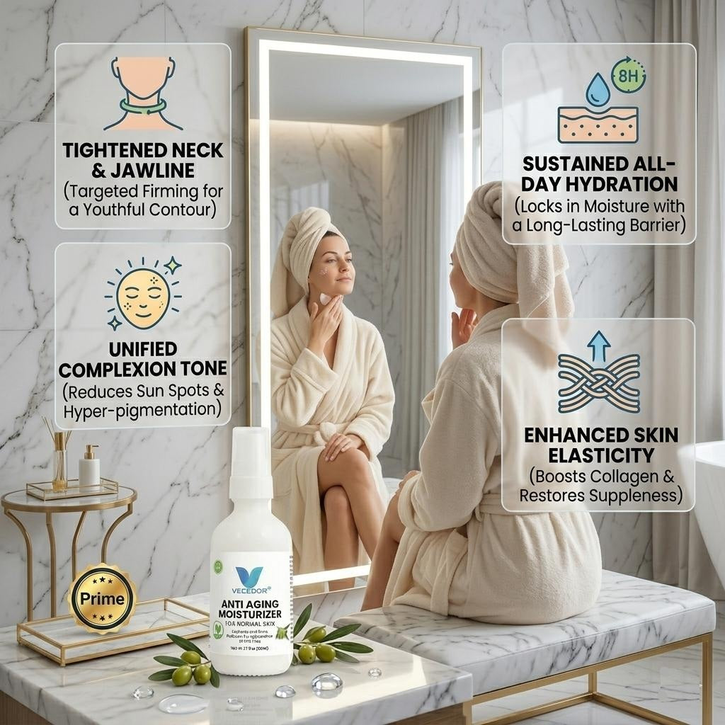 VECEDOR Anti Aging Moisturizer for Normal Skin
