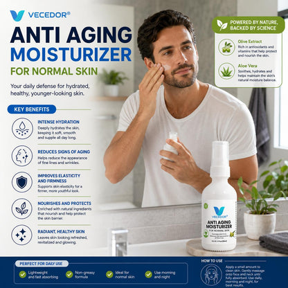 VECEDOR Anti Aging Moisturizer for Normal Skin
