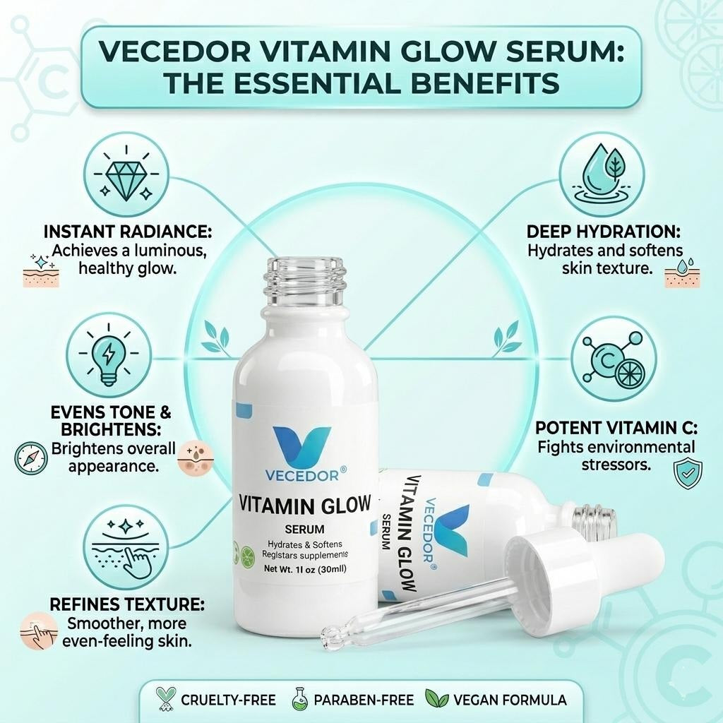 VECEDOR Vitamin Glow Serum 1fl oz