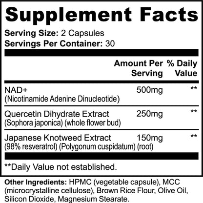 VECEDOR NAD+ Supplement – Cellular Energy & Anti-Aging Support Formula VECEDOR
