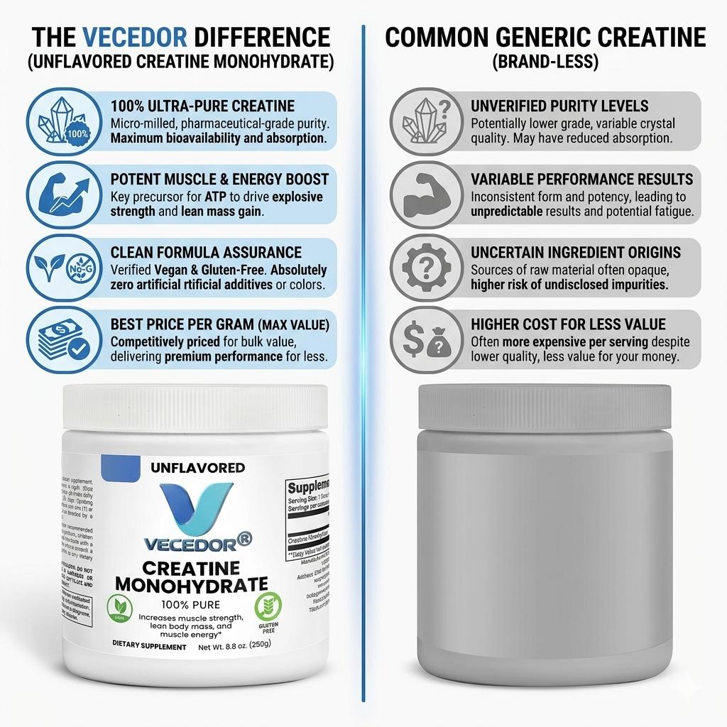 VECEDOR Creatine Monohydrate