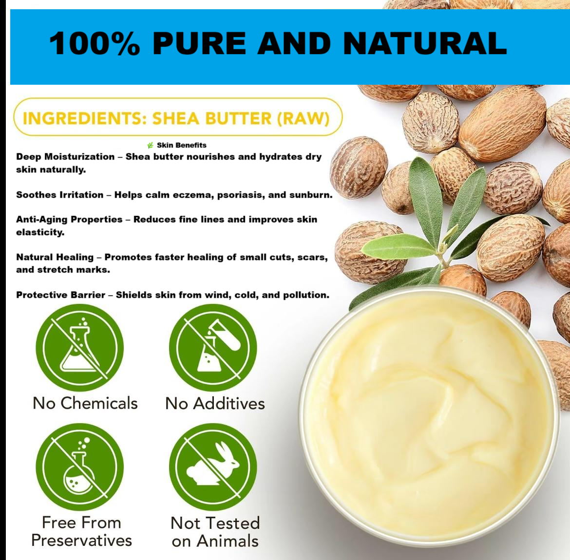 Raw Shea Butter VECEDOR